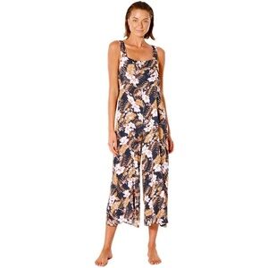 Ripcurl Playabella Floral Jumpsuit with Tropical Print Size Small